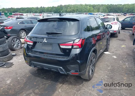 2020 Mitsubishi Outlander Sport 2.0 Be Awc из США, поврежденный, VIN JA4AR3AU9LU008800